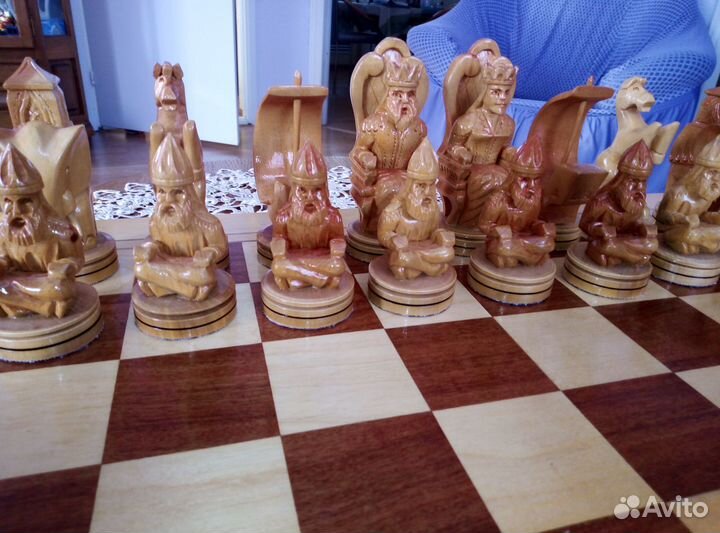 Шахматы ручной работы