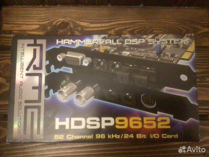 Звуковая карта RME hdsp 9652
