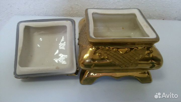 Шкатулка керамика