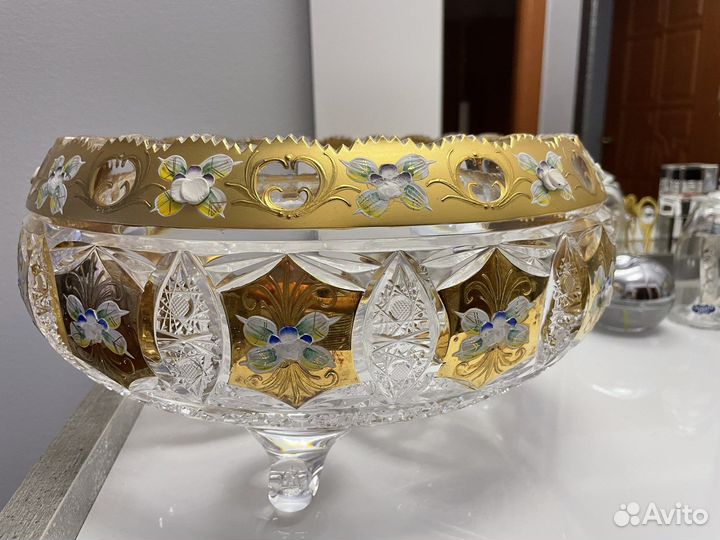 Ваза большая,Богема