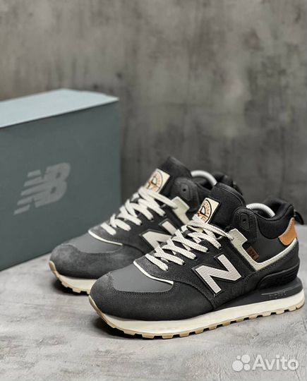 Кроссовки New balance 574 stone island