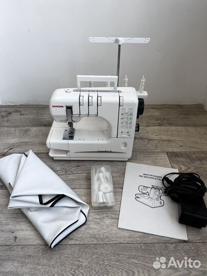 Плоскошовная Швейная машина Janome