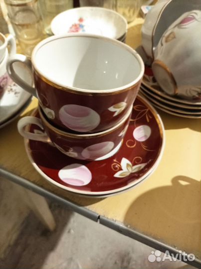 Чашка с блюдцем