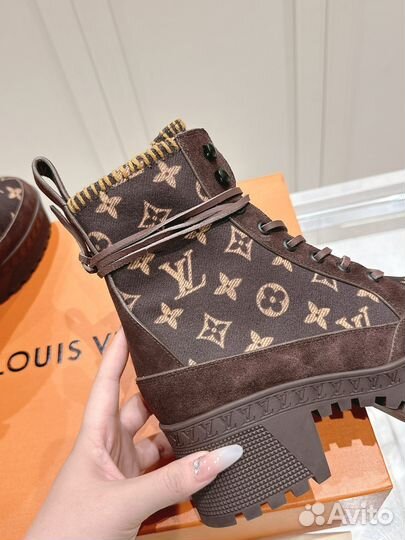 Ботинки полуботинки женские louis vuitton
