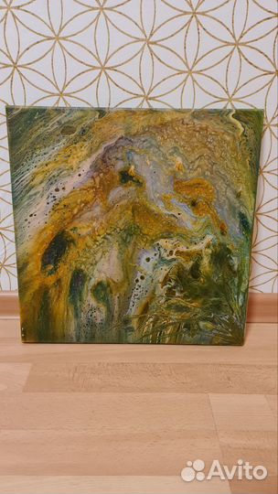 Картины: Гаятри, Архангел, Абстракция