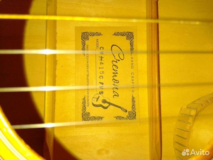 Cremona cw-415c/vs акустическая гитара