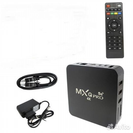 Смарт приставка MXQ PRO 4K 5G 4GB 64GB