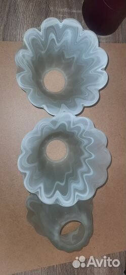 Плафон для люстры стеклянные