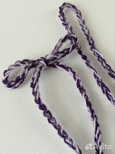Вязанные ленты / бантики