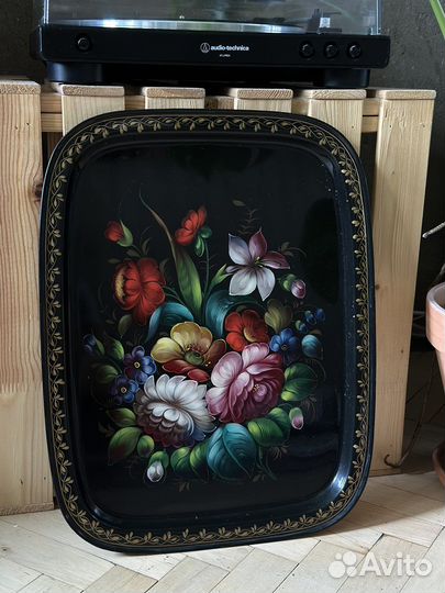 Жостовский поднос СССР 35*45