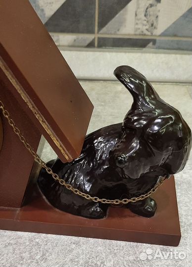 Настольные часы Молния Собака механические