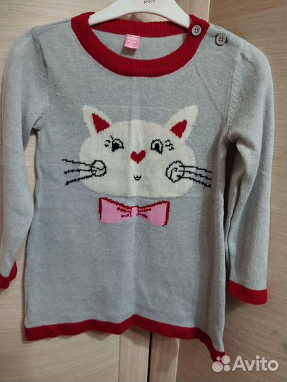 Платье свитер