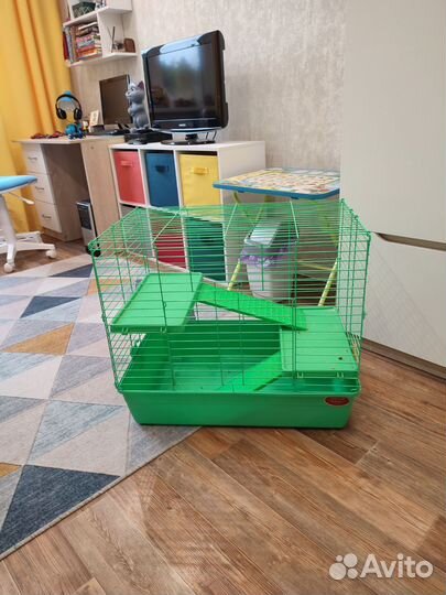 Большая клетка для грызунов бу