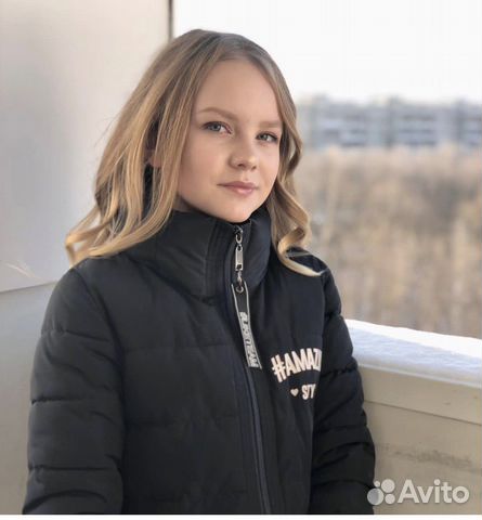 Куртка парка для девочки