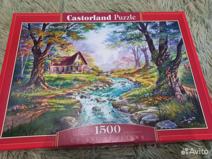 Пазл бесплатно 1500 элементов Castorland