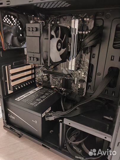 AMD Ryzen 5 3600/16Gb/B450M/куллер/корпус/блок