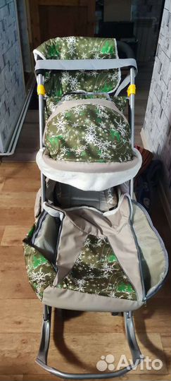 Детские санки коляска бу