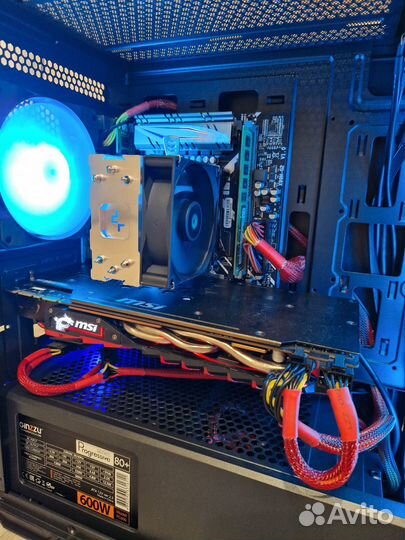 Игровой компьютер intel Е5 1650v4/GTX 1070/16gb