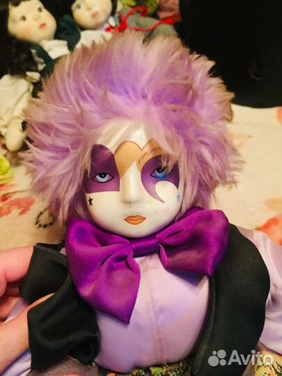 Клоун фарфоровый