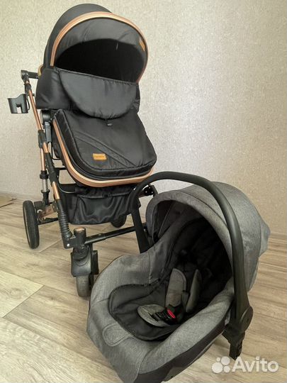 Коляска luxmom 3 в 1