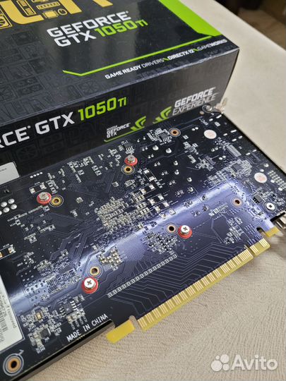 Видеокарта Palit GTX 1050ti Dual OC 4gb