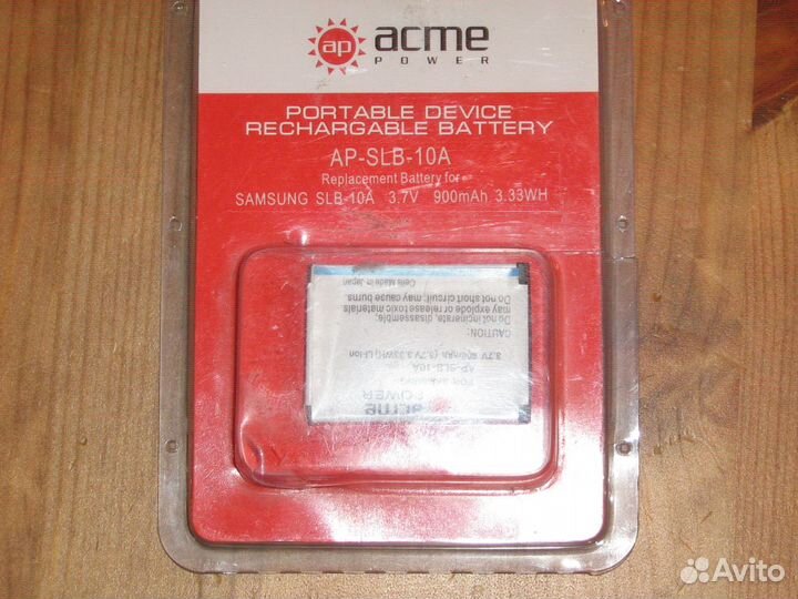 Аккумулятор acme AP-SLB-10A