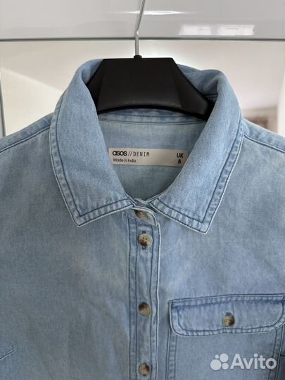 Рубашка джинсовая ASOS