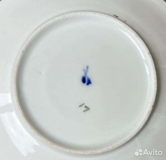 Meissen фарфор тарелка 24 см