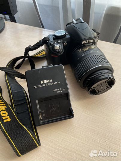 Зеркальный фотоаппарат nikon d3100