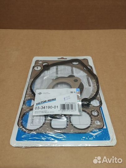 К/т прокладок верхн обрезин на 1ц MB Actros