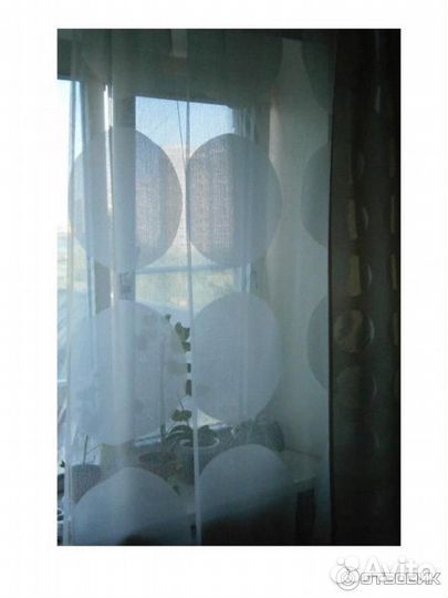 Тюль IKEA кружочки 1 шт