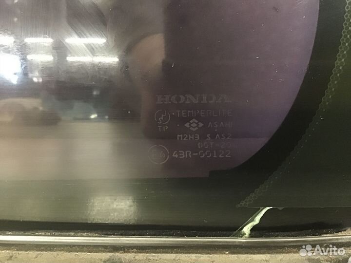 Стекло двери задней левой Honda Accord VII 2003-20