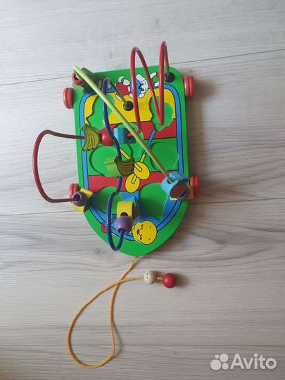 Лабиринт - серпантинка на колесах. Фрукты