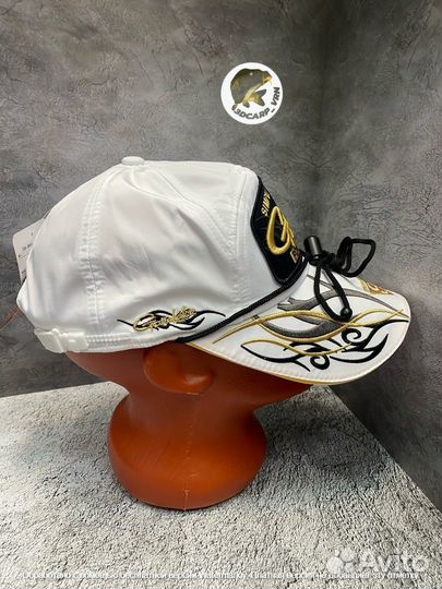 Кепка Gamakatsu белая Рыболовная