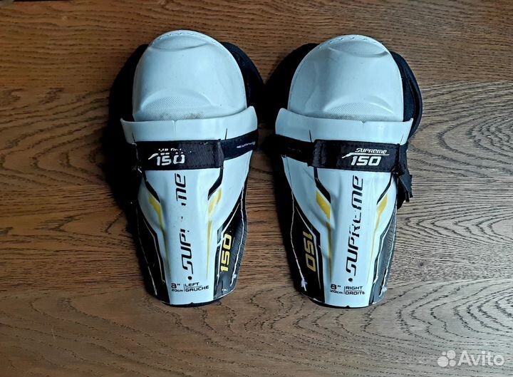 Щитки хоккейные bauer s150