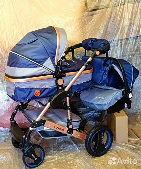 Новая коляска Luxmom 3в1 2в1 всесезонная