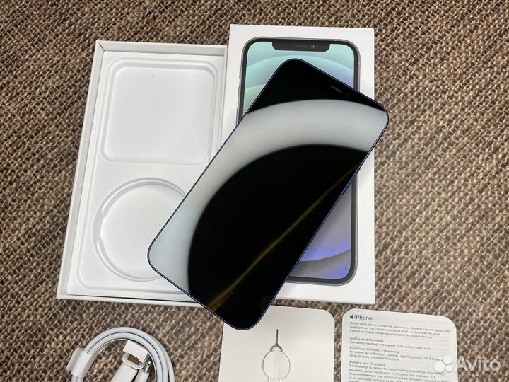 iPhone 12 128 blue новый
