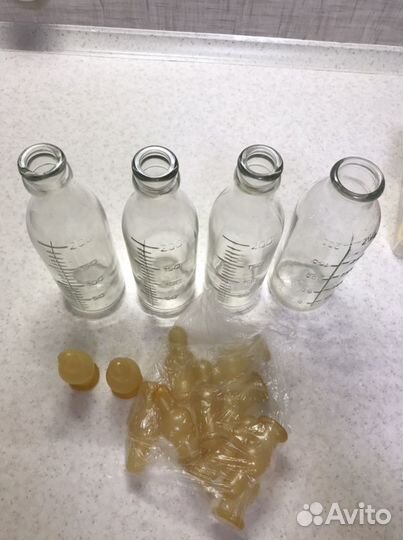 Бутылочки для кормления стекло