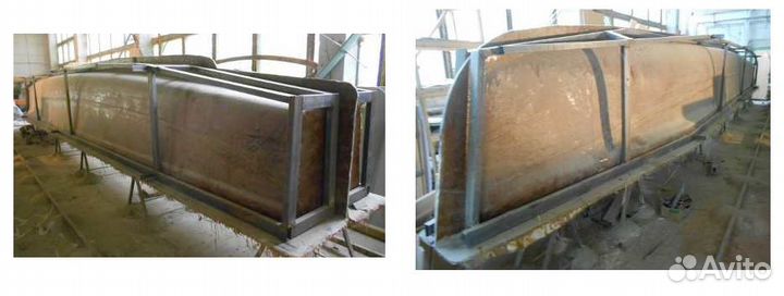 Матрицы поплавков моторных катамаранов, 7.5м