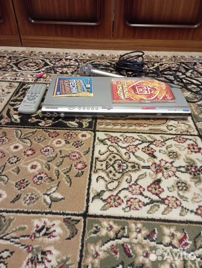 Видеоплеер samsung dvd-p366kd с караоке