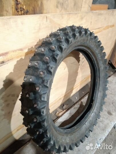 Покрышка для питбайка задняя R14 шипованная