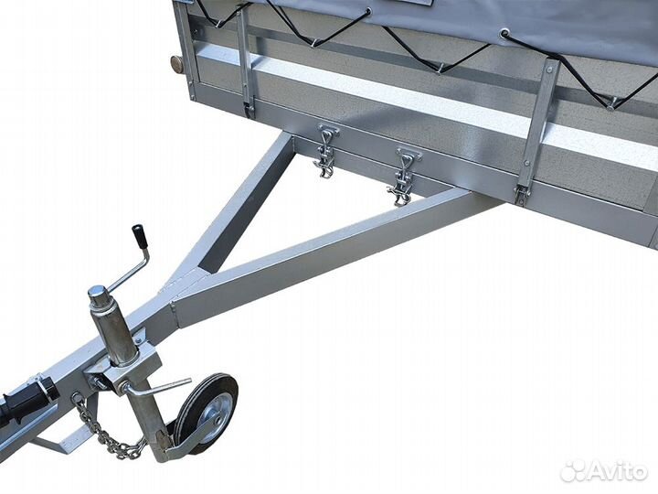 Прицеп легковой Спутник 2,6х1,5 метра.Оцинкованный