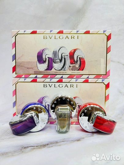 Духи набор Bvlgari Omnia Lux 3х15 ml