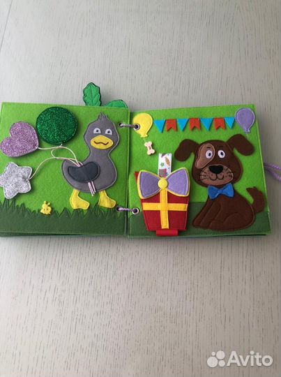 Развивающая книжка на подарок