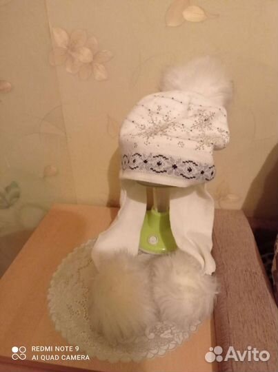 Шапка зимняя женская