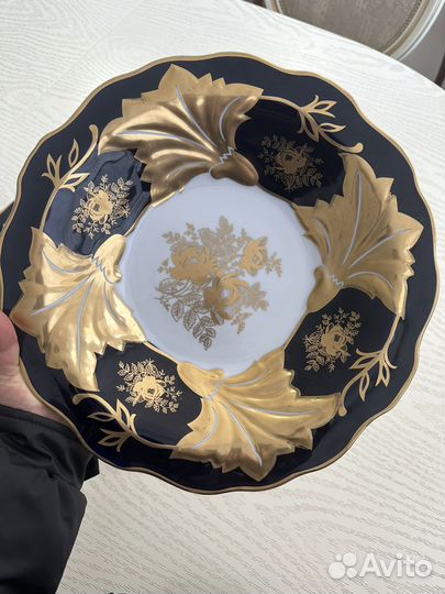 Блюдо фарфор cobalt