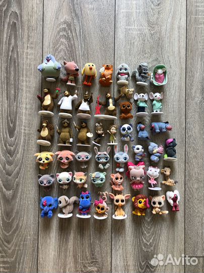 Игрушки из флока Маша и медведь