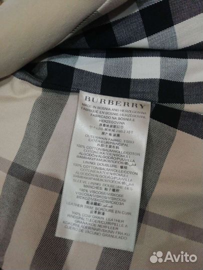 Burberry тренч/плащ