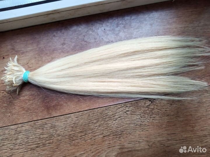 Волосы для наращивания 40 см, густой хвост