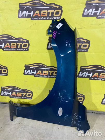 Левое крыло mazda 3 bk хэтчбек